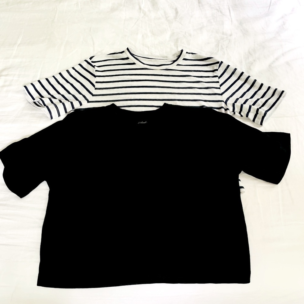 T-Shirts 2 pack Linen Slub